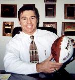 Brad Keller and is Autographed Football!