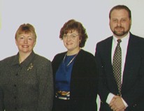 Linda Mustoe,  Lori Miller and John Ross