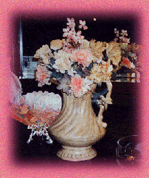 Pitcher with flowers