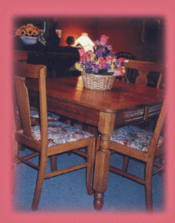 Table with chairs